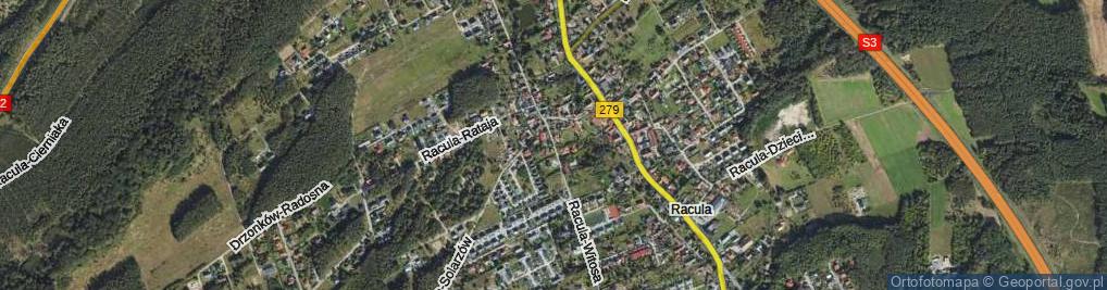 Zdjęcie satelitarne Racula-Witosa Wincentego ul.